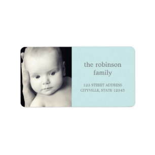Custom Photo Address Label