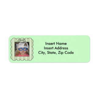 Custom Photo Address Label Return Address Label