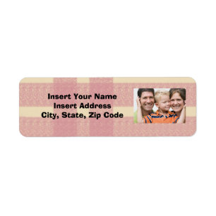 Custom Photo Address Label Return Address Label