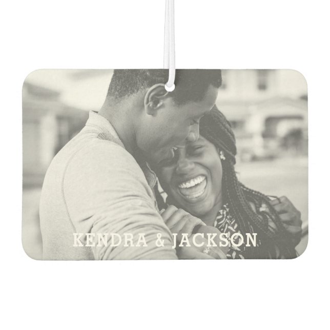Custom Photo Air Freshener (Front)