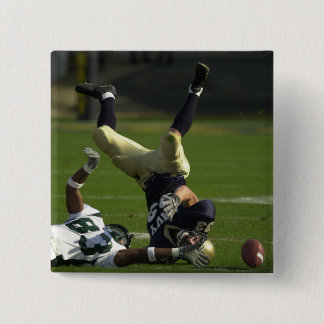 Custom Photo American Football 15 Cm Square Badge