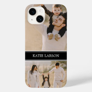 Custom Photo and Monogram Personalised Case-Mate iPhone 14 Case
