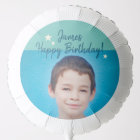 Custom Photo and Name Birthday Balloon