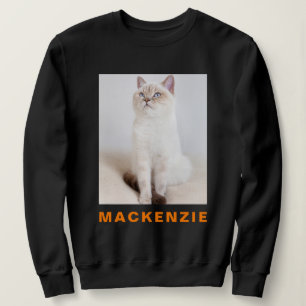 Custom Photo and Name Personalised Funny Sweatshirt