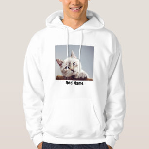 Custom Photo and Name Personalised Hoodie