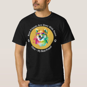 Custom Photo and Name Personalised Men’s Funny T-Shirt