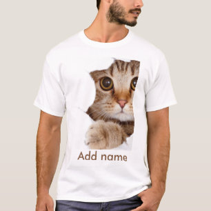 Custom Photo and Name Personalised T-Shirt