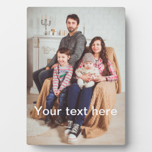 Custom Photo and/or Text Plaque