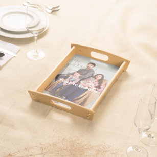 Custom Photo and/or Text Serving Tray