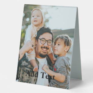 Custom Photo and Text