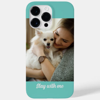 Custom photo and text  Case-Mate iPhone 14 pro max case