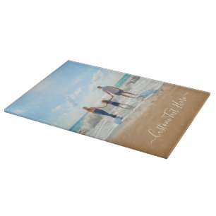 Custom Photo and Text Cutting Board - Your  Design