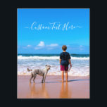 Custom Photo and Text Flyer Your Own Design<br><div class="desc">Custom Photo and Text Flyers - Your Own Design - Personalised Family / Friends or Personal Flyer / Gift - Add Your Photo and Text - Resize and move or remove and add elements / text with customisation tool ! Choose / add your favourite font / text colour ! You...</div>