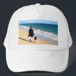 Custom Photo and Text Hat Your Design with MOM<br><div class="desc">Custom Photo and Text - Your Own Design - Special - Personalised Family / Friends or Personal Gift - Add Your Text and Photo - Resize and move or remove and add elements / image with customisation tool. You can transfer this design to more than 1000 Zazzle products. Enjoy -...</div>