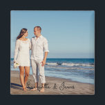 Custom Photo and Text Magnet<br><div class="desc">Custom Photo and Text magnet</div>