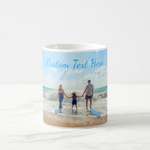 Custom Photo and Text Mug - Your Design - Family