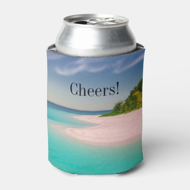 Custom Photo and Text Personalised  Can Cooler (Can Front)