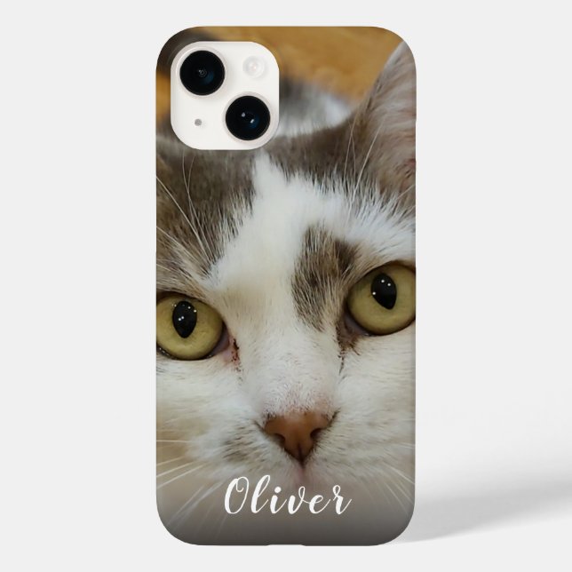 Custom Photo And Text Personalised Case-Mate iPhone Case (Back)