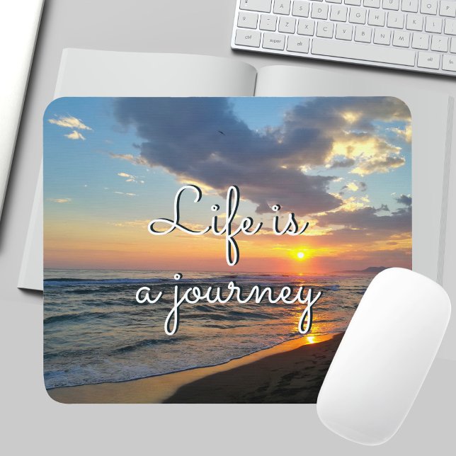 Custom Photo and Text Personalised Mouse Pad (Creator Uploaded)