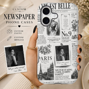 Custom Photo and Text Personalised Newspaper