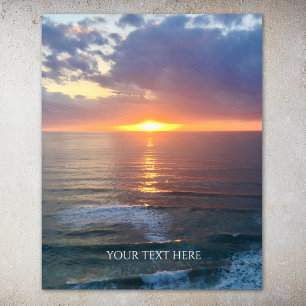Custom Photo And Text Personalised Poster