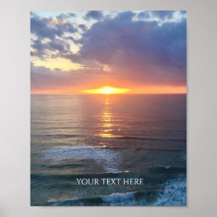 Custom Photo And Text Personalised Poster
