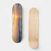 Custom Photo and Text Personalised Skateboard (Front)