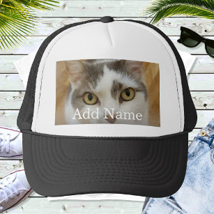 Custom Photo and Text Personalised Trucker Hat