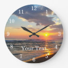 Custom Photo And Text Personalised Wall Clock