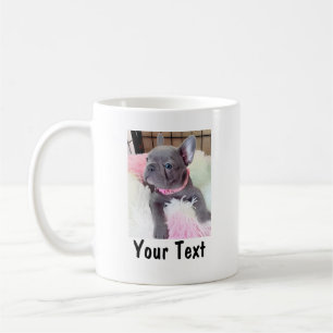 Custom Photo and Text Personalized Pet Lover Coffee Mug