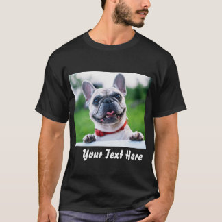 Custom Photo and Text T-Shirt
