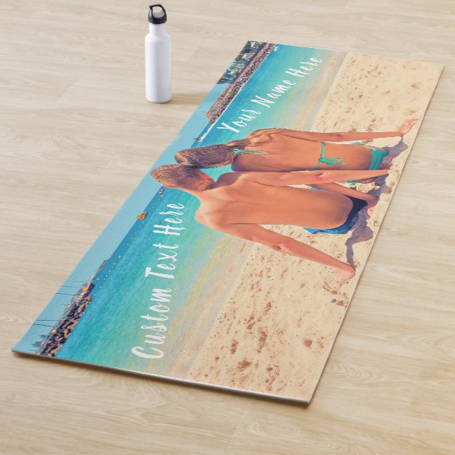 Custom Photo and Text Yoga Mat Your Own Design (In Situ)