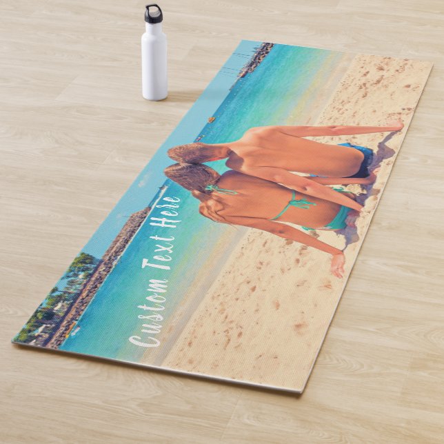 Custom Photo and Text Yoga Mat Your Own Design (In Situ)