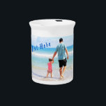 Custom Photo and Text - Your Own Design - Best DAD Pitcher<br><div class="desc">Custom Photo and Text - Your Own Design - Special - Personalised Family / Friends or Personal Gift - Add Your Text and Photo - Resize and move or remove and add elements / image with customisation tool. Choose / add your favourite font / text colour ! You can transfer...</div>