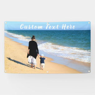 Custom Photo and Text - Your Own Design - Best MOM Banner