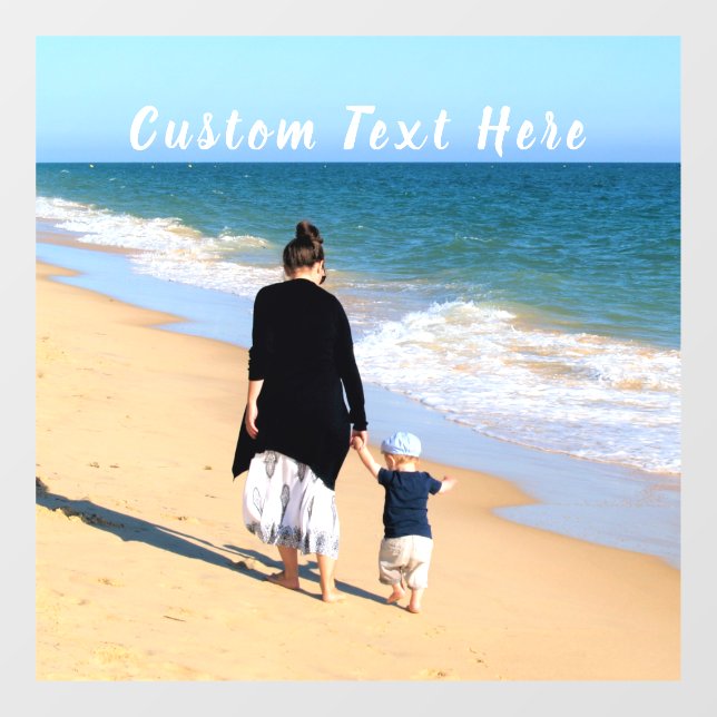 Custom Photo and Text - Your Own Design - Best Mum (Sheet)