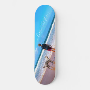 Custom Photo and Text - Your Own Design - Friends Skateboard