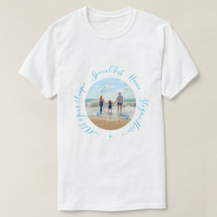 Custom Photo and Text - Your Own Design - Modern T-Shirt