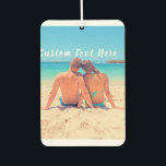 Custom Photo and Text Your Own Design - Romantic Car Air Freshener<br><div class="desc">Custom Photo and Text - Your Own Design - Special - Personalised Family / Friends or Personal Gift - Add Your Text and Photo - Resize and move or remove and add elements / image with customisation tool. You can transfer this design to more than 1000 Zazzle products. Enjoy -...</div>