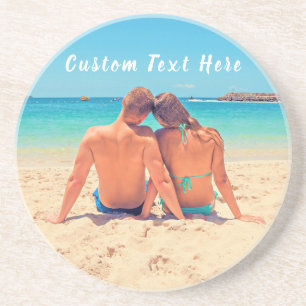 Custom Photo and Text - Your Own Design - Special Coaster