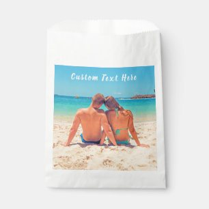 Custom Photo and Text - Your Own Design - Special Favour Bag