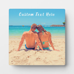 Custom Photo and Text - Your Own Design - Special Plaque
