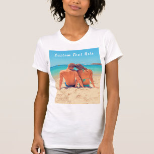 Custom Photo and Text - Your Own Design Special T-Shirt