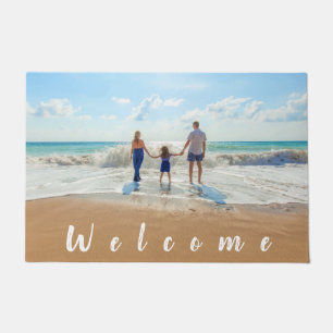 Custom Photo and Text - Your Own Design - Welcome Doormat