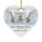 Custom Photo Angel Wings and Heart Memorial