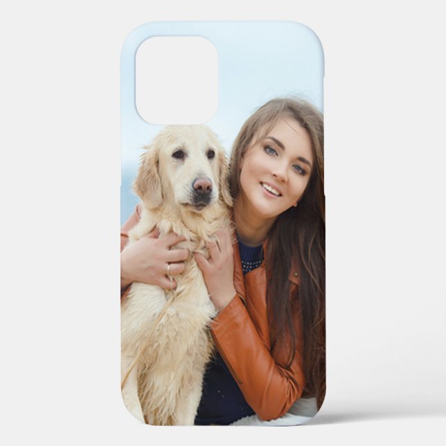 Custom Photo Apple iPhone 12 Tough Case (Back)