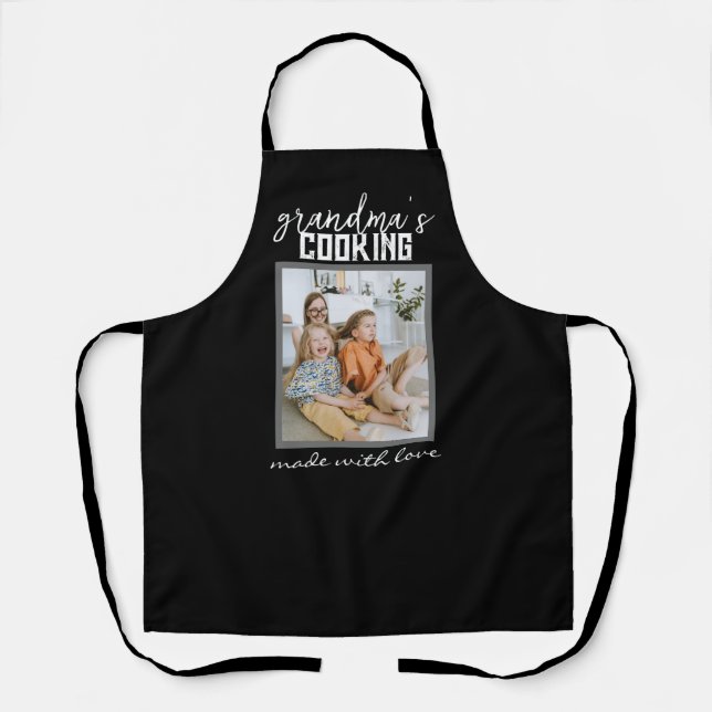 Custom Photo Apron Personalised Chef Gift Idea (Front)