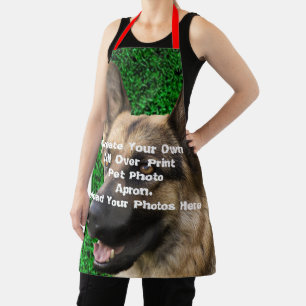 Custom Photo Aprons, Create Your Own Pet Photo  Apron