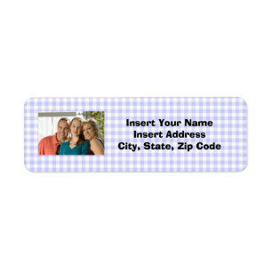 Custom Photo Avery Address Label Return Address Label
