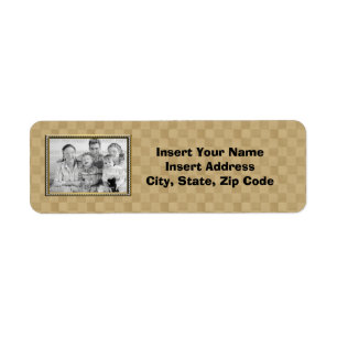 Custom Photo Avery Address Label Return Address Label